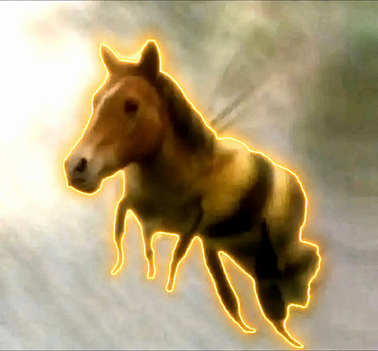 Horse-bee chimera