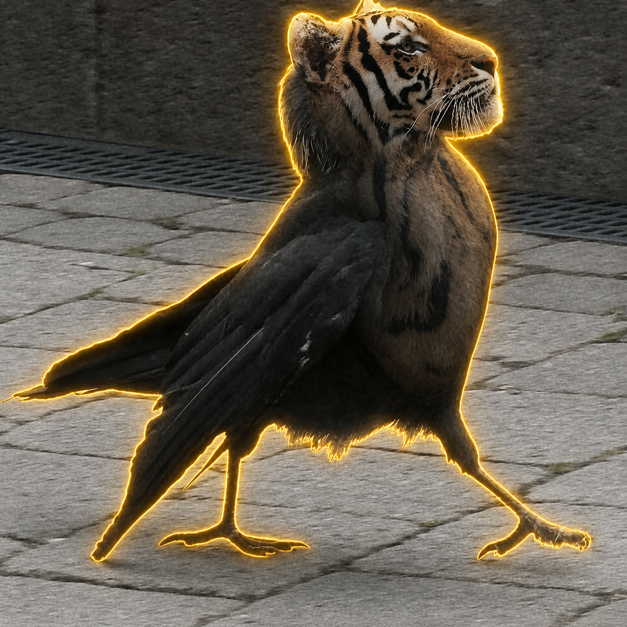 Tiger crow