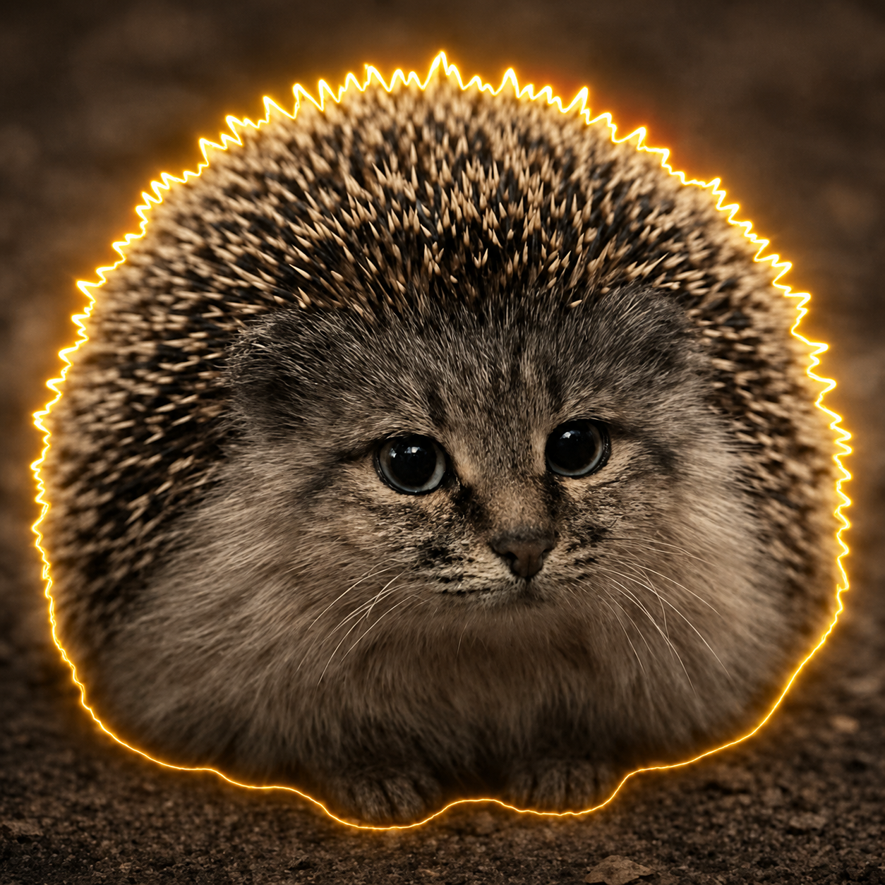 Hedgehog cat